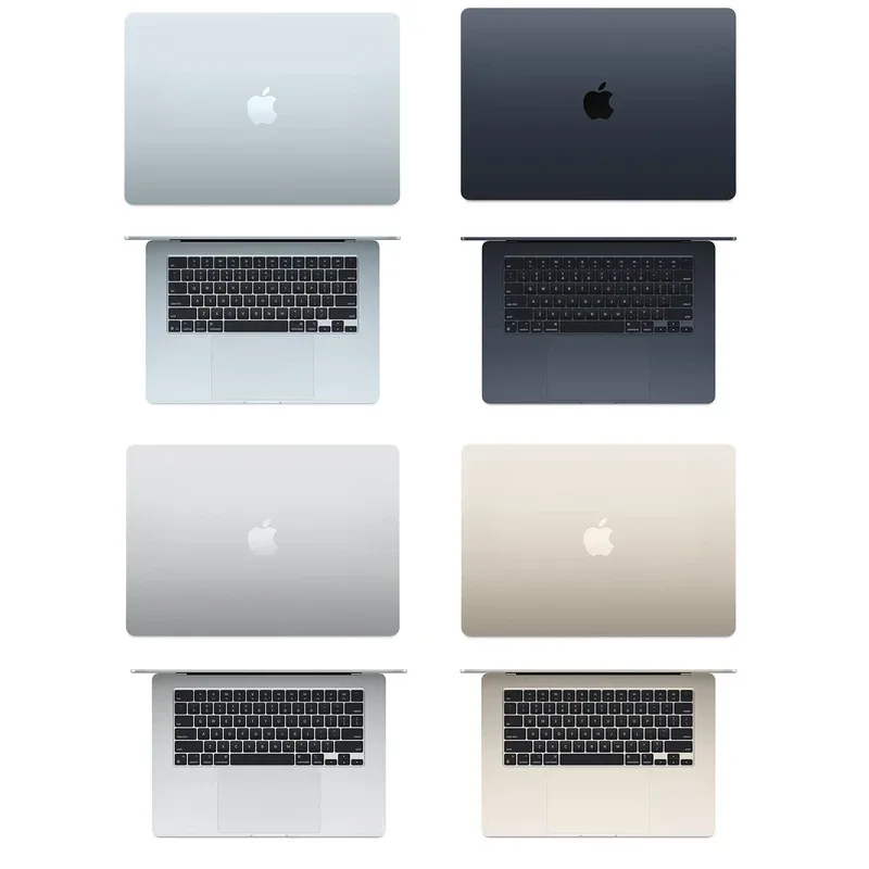 لپ تاپ 15.3 اینچی اپل مدل MacBook Air MDVD4 2026 LLA-M5-16GB RAM-512GB SSD