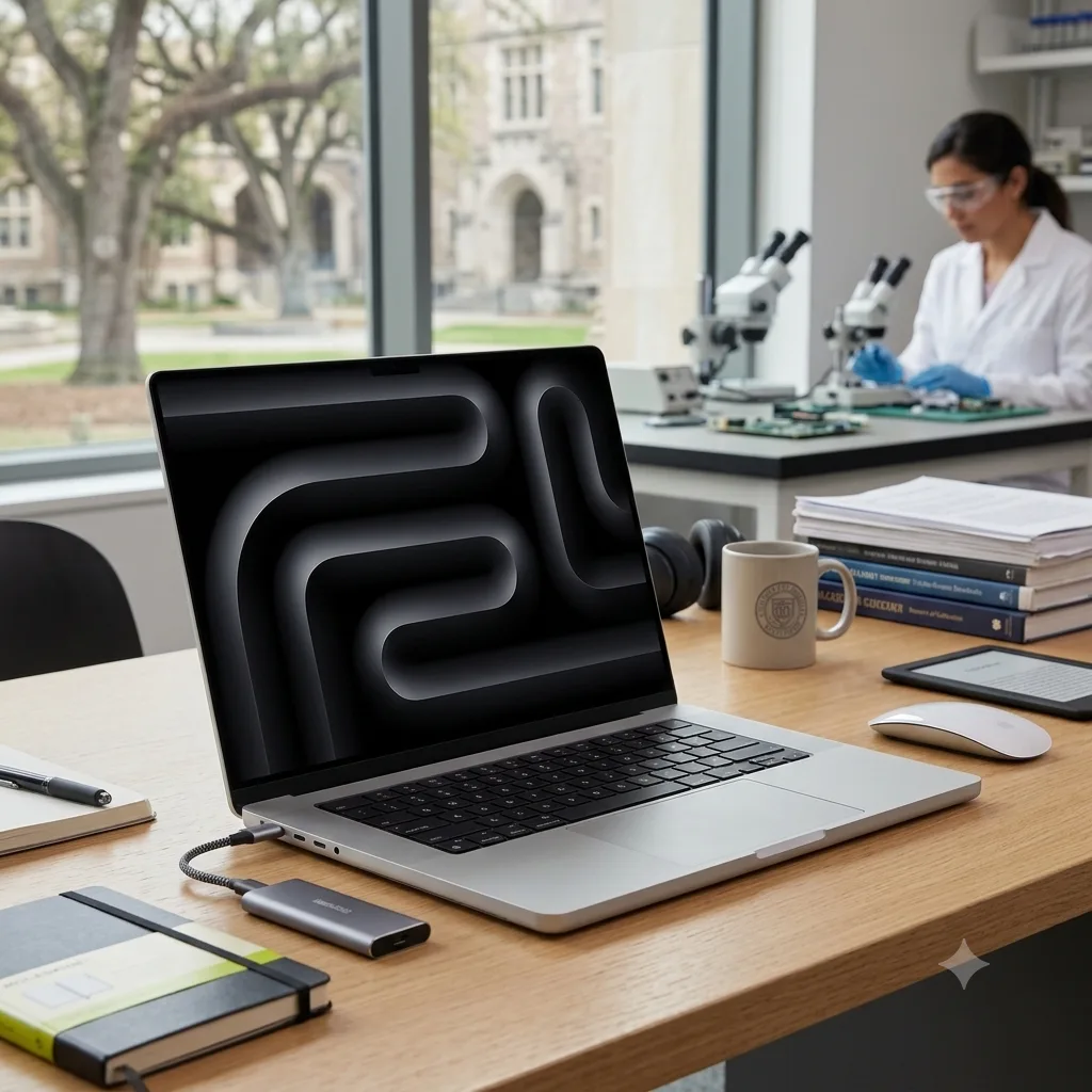 لپ تاپ 16.2 اینچی اپل مدل MacBook Pro MGEC4 2026 LLA-M5 Pro-48GB RAM-1TB SSD-Retina 120Hz
