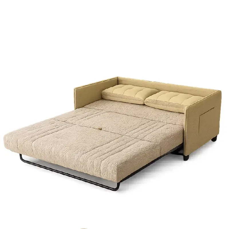 کاناپه تخت خوابشو لالوسکی دسته پاکتی پارچه ویو زرین مخمل