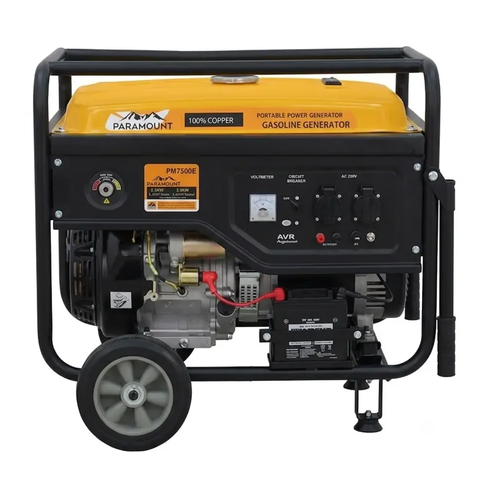 موتور برق بنزینی 5.5 کیلووات پارامونت مدل PM7500E