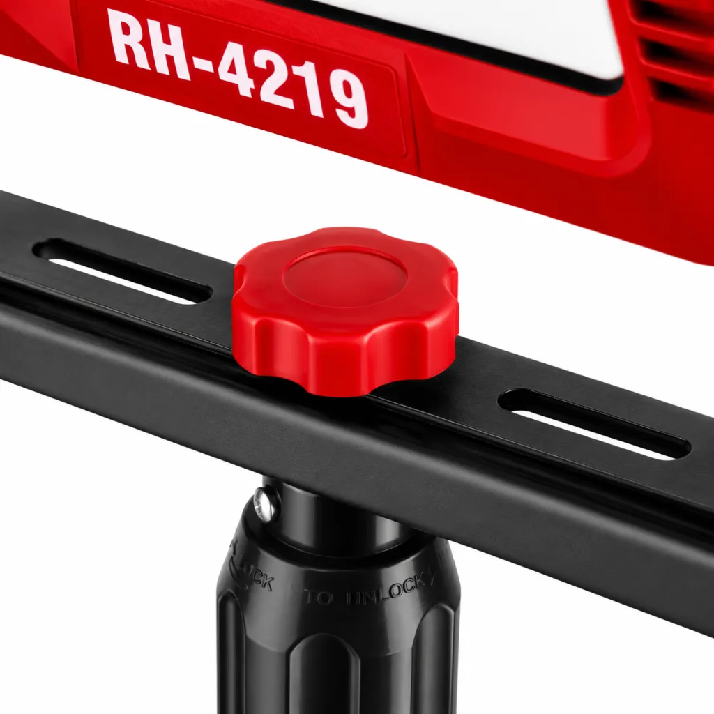 نورافکن LED برقی 50 وات رونیکس مدل RH-4219 دوبل با سه پایه