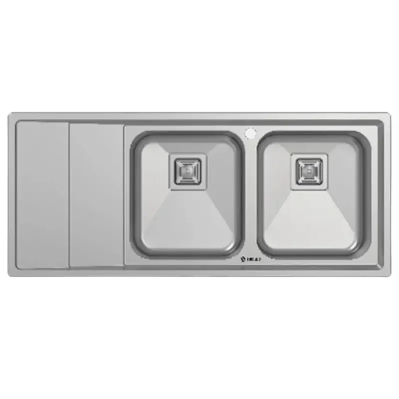 سینک توکار دو لگن اسنوا مدل SS-45152L/SS-45152R