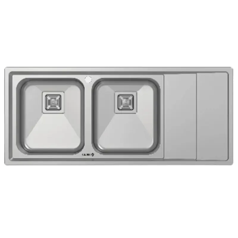 سینک توکار دو لگنه اسنوا مدل SS-45152L/SS-45152R