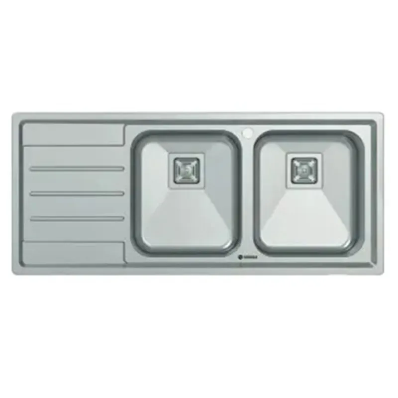 سینک توکار دو لگن اسنوا مدل SS-45154L/SS-45154R
