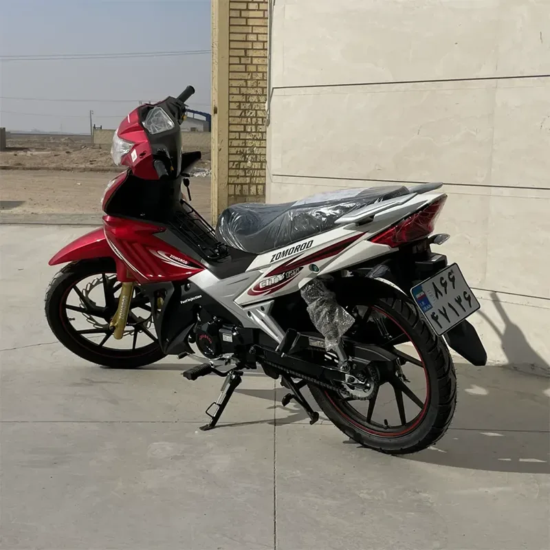 موتور سیکلت زمرد کویر مدل CITY125 ترمز دیسکی CBS هوا خنک سال 1405 Red