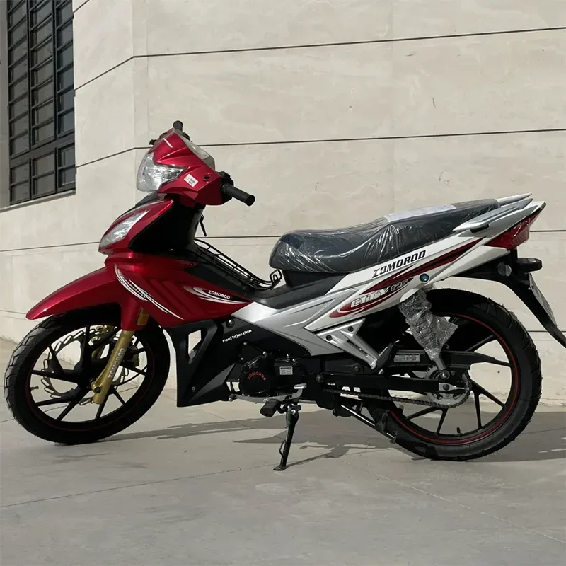 موتور سیکلت زمرد کویر مدل CITY125 ترمز دیسکی CBS هوا خنک سال 1405 Red