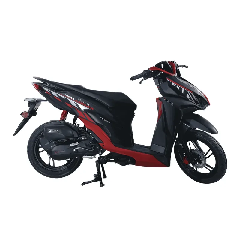 موتور سیکلت زمرد کویر طرح کلیک 150 ترمز ABS سال 1405 Black Red