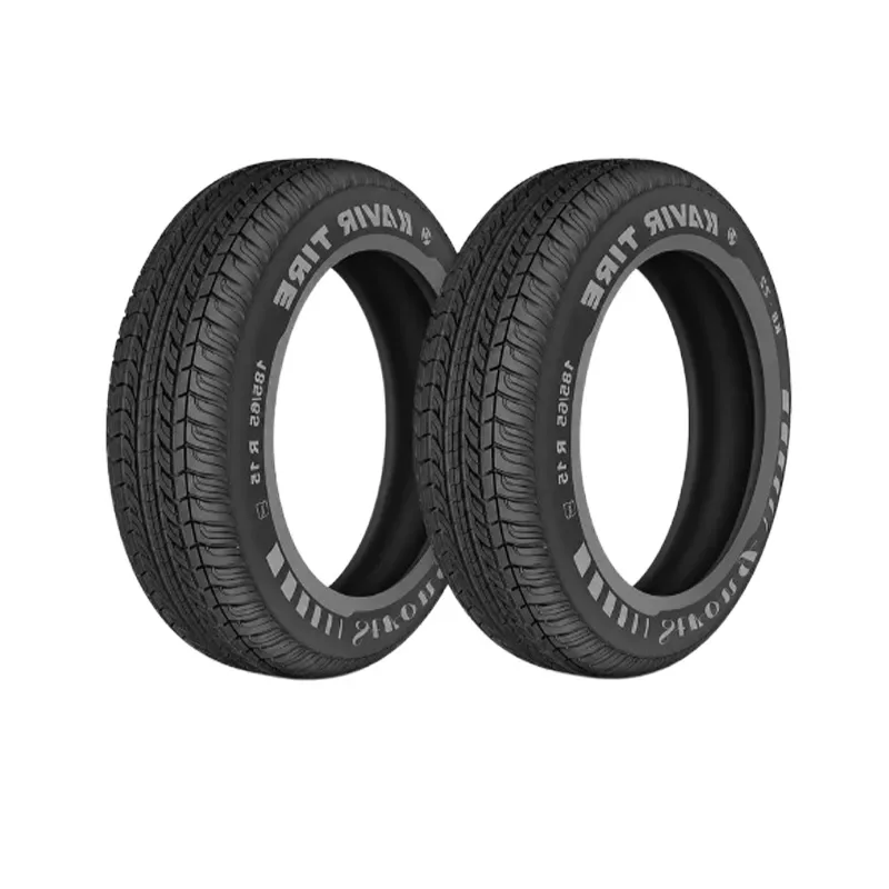 لاستیک خودرو کویر تایر مدل 185/65R15 سایز 15/65/185 میلی متر دو حلقه