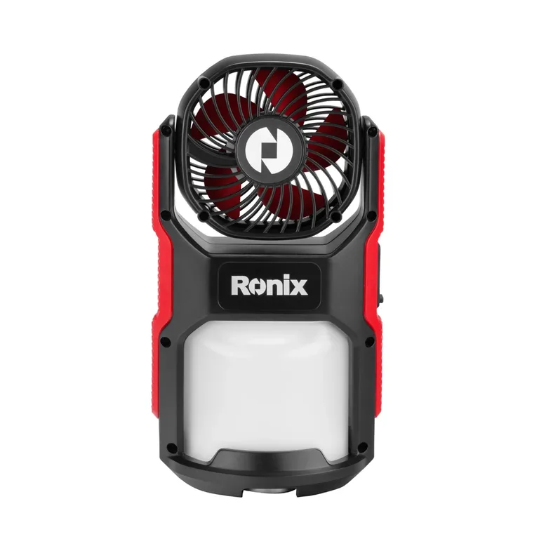 نورافكن و فن دو كاره FanPro رونیکس مدل RH-4210 دارای فن خنک‌کننده