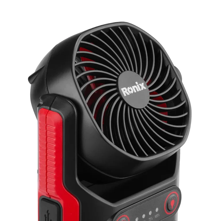 نورافكن و فن دو كاره FanPro رونیکس مدل RH-4210 دارای فن خنک‌کننده