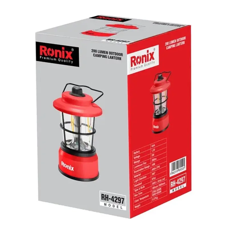 چراغ فانوسی باتری خور رونیکس مدل RH-4297